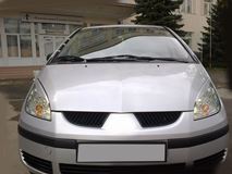 Реснички на фары для Mitsubishi Colt 2002-2004