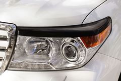 Накладки на фары (реснички) для Toyota Land Cruiser 200 2012-2015