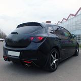 Реснички на фары для Opel Astra J 2009-2015 хэтч задние