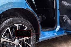 Накладки на внутренние части задних арок СО СКОТЧЕМ 3М (вариант 2) Haval Jolion 2021-