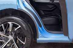 Накладки на внутренние части задних арок СО СКОТЧЕМ 3М (вариант 2) Haval Jolion 2021-