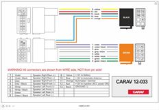 ПЕРЕХОДНИК ISO (питание + акустика): CARAV 12-033: HYUNDAI 2009+ (select models) / KIA 2010+ (select models)