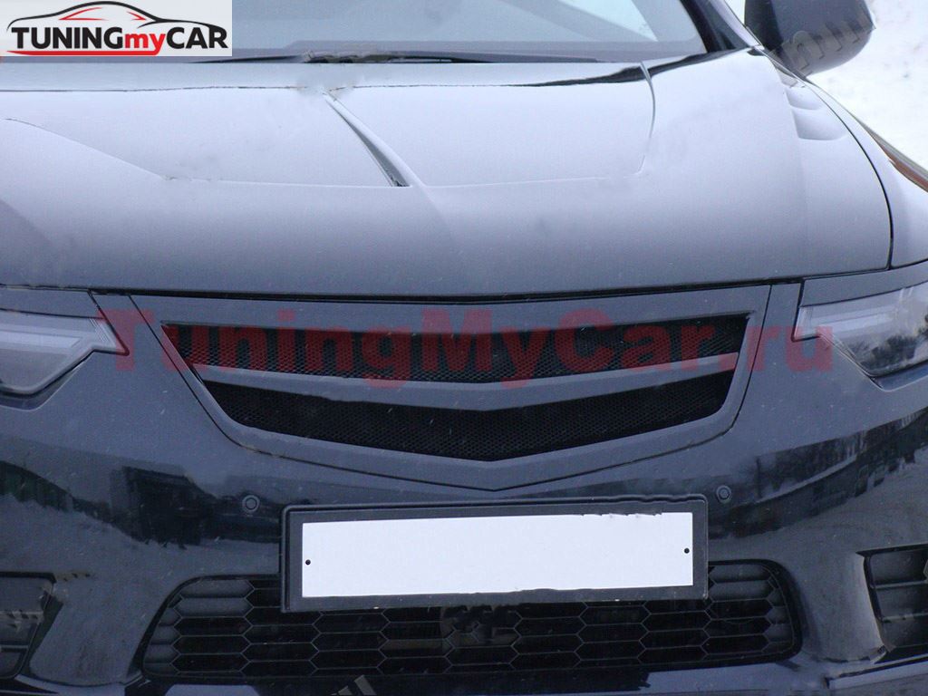 Решетка радиатора "SPORT" VAR №2 Honda Accord 8(VIII) / Acura TSX (CU2) 2011-2013