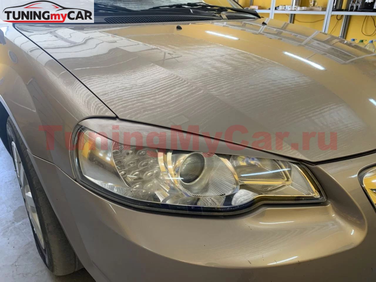 Реснички на фары для Volga Siber 2008-2010