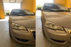 Реснички на фары для Volga Siber 2008-2010