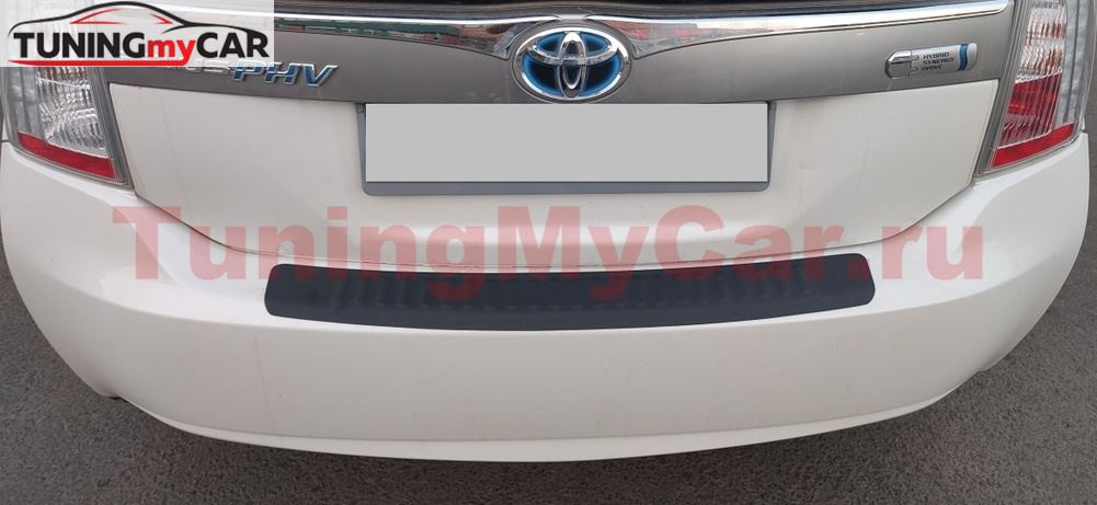 Накладка на задний бампер Toyota Prius XW30 2009-2016