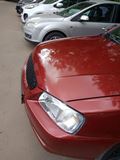 Решетка радиатора Hyundai Accent (плетенка) ЧЕРНЫЙ (вар.2)