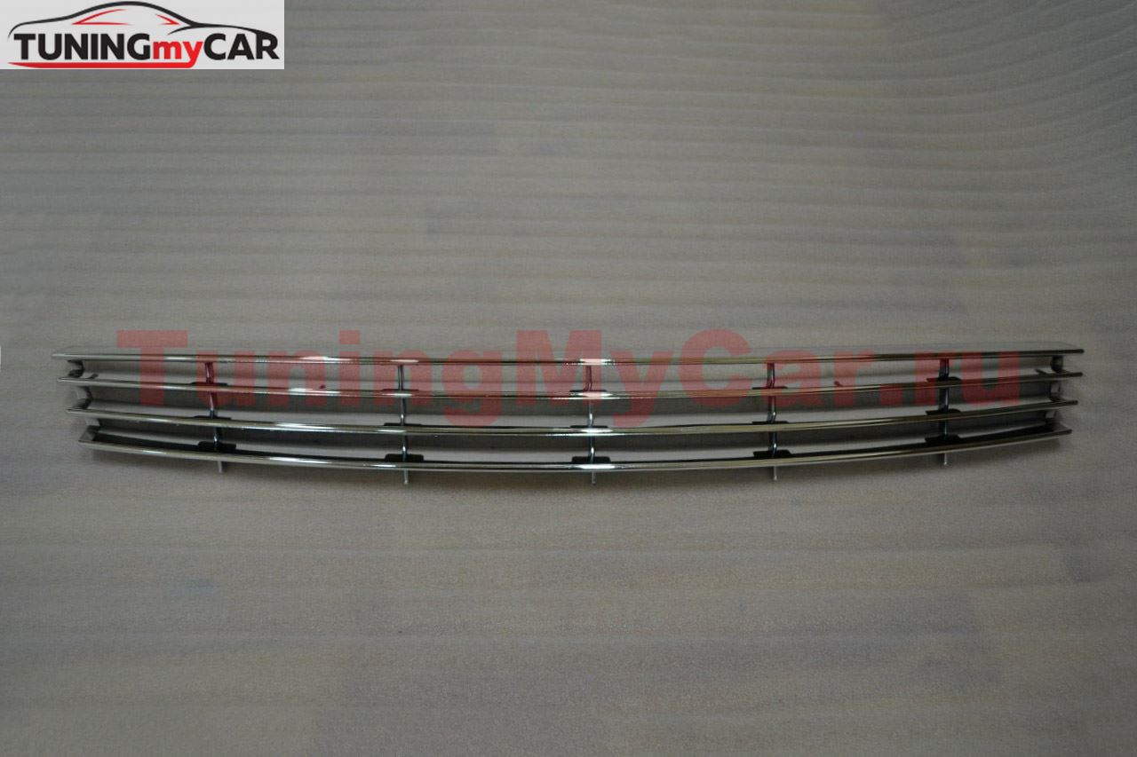 Решетка радиатора LADA Priora (ВАЗ) 2170, 4 полосы, хром