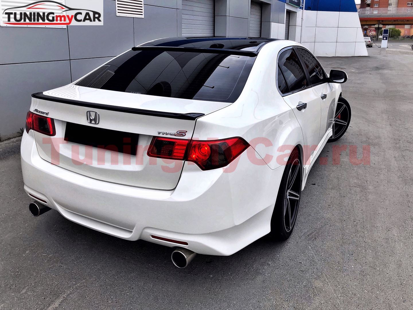 BLACKOUT EDITION Спойлер ЛИП на крышку багажника Honda Accord 8 (VIII) / Acura TSX (CU2) 2008-2013