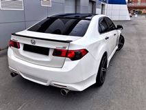 BLACKOUT EDITION Спойлер ЛИП на крышку багажника Honda Accord 8 (VIII) / Acura TSX (CU2) 2008-2013