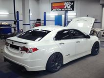 BLACKOUT EDITION Спойлер ЛИП на крышку багажника Honda Accord 8 (VIII) / Acura TSX (CU2) 2008-2013