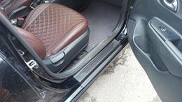 Накладки в проём дверей (АБС) KIA Rio 4 седан с 2017 по н.в. - комплект 4 штуки