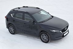 Рейлинги (Серебристый Муар) Mazda CX-5 с 2011 - н.в.
