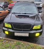 Реснички на фары для Subaru Forester SF5 рестайлинг (01.2000 - 01.2002)