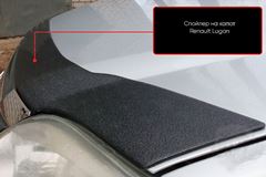 Спойлер на капот со скотчем Renault Logan 2004-2013, Lada (ВАЗ) Largus /Largus (фургон) 2012-2020