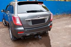 Накладка на задний бампер Lifan X60 2011-2015