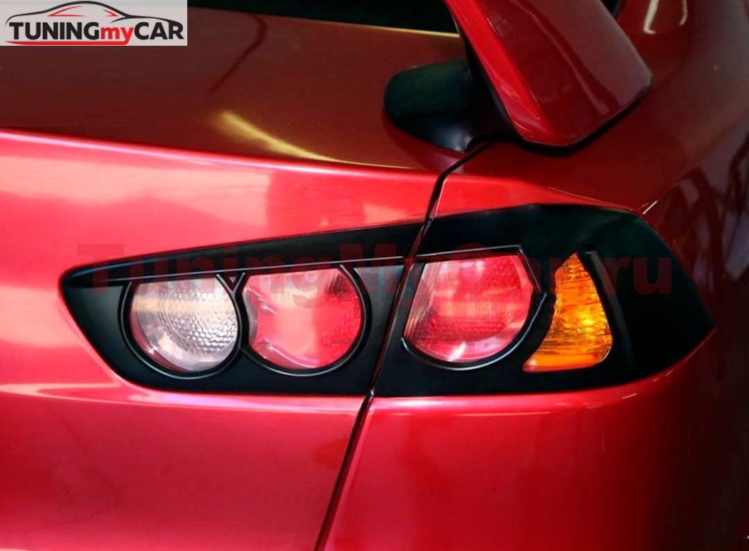 Накладки на задние фонари Mitsubishi Lancer 10