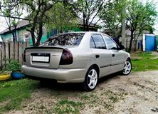 Спойлер лип (хвост) Hyundai Accent
