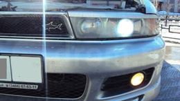 Реснички на фары для Mitsubishi Galant EA1 1996-1998