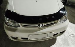 Реснички на фары для Toyota Platz 2002-2005 (рестайлинг)