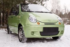 Зимняя заглушка решетки переднего бампера Daewoo Matiz 2000-