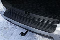 Накладка на задний бампер (Вариант 2) Renault Duster 2021-