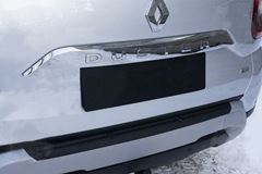 Накладка на задний бампер (Вариант 2) Renault Duster 2021-