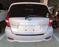 Накладка на задний бампер Nissan Note E12 2012-2020
