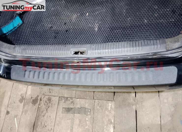 Накладка на задний бампер Subaru Legacy B4 2003-2009 СЕДАН