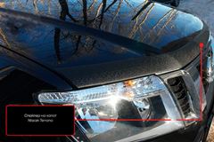 Спойлер на капот со скотчем Nissan Terrano 2014-