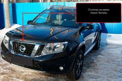 Спойлер на капот со скотчем Nissan Terrano 2014-