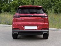 Защита заднего бампера d63 дуга black для Chery Tiggo 7 PRO 2020-