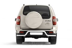 Защита заднего бампера Ø51мм "Волна" (НПС) CHEVROLET Niva 2009-2020/ LADA Niva 2020-