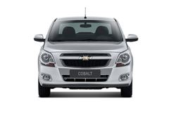 Защита переднего бампера одинарная Ø38 мм Шагрень (ППК) Chevrolet COBALT с 2019-
