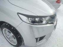 Накладки на фары (реснички) для Honda Fit  2013-2015