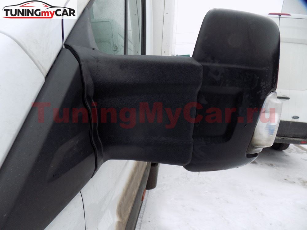 Накладки на зеркала для Ford Transit 2014-