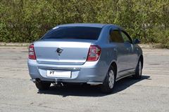 Защита заднего бампера угловая Ø38мм (НПС) Chevrolet Cobalt 2019-