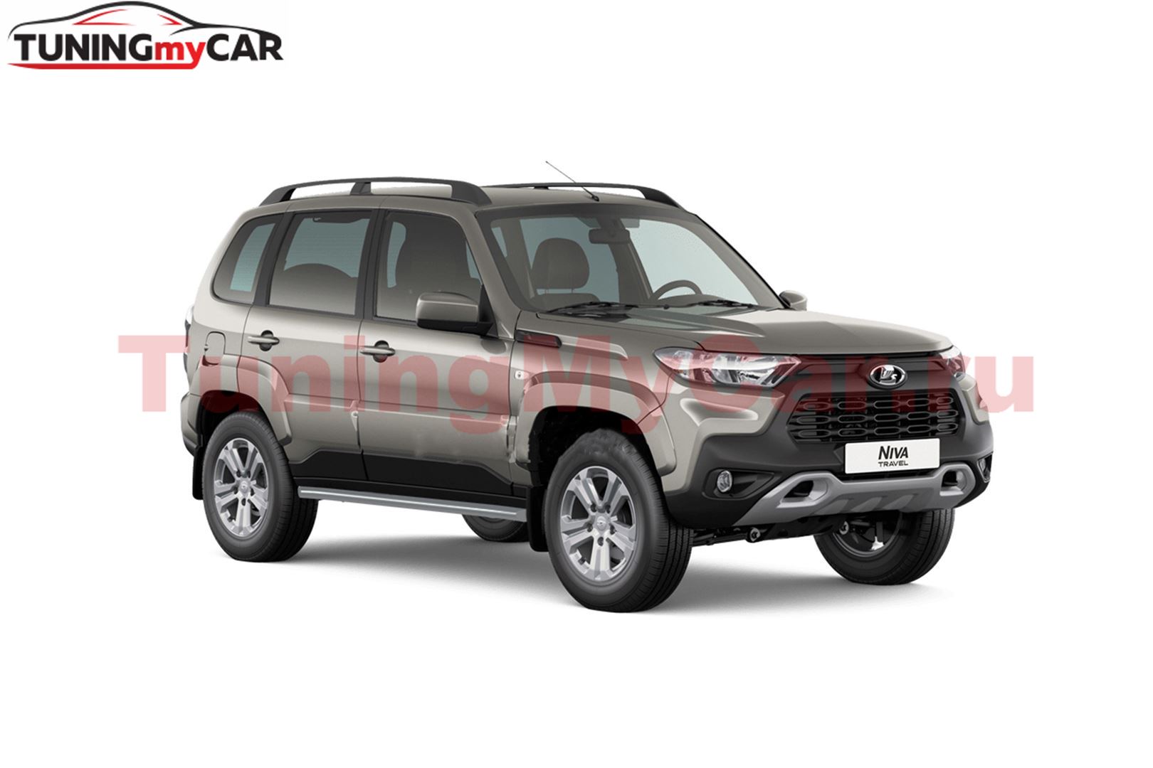 Защита порогов вогнутая Ø63мм (ППК) Chevrolet Niva 2009-2020/ LADA Niva 2020-/ LADA Niva Travel 2021