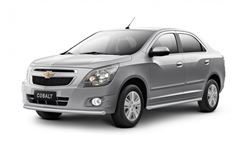 Защита порогов Ø38 мм ИСКРА (ППК) Chevrolet COBALT с 2019-