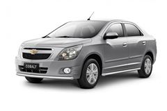 Защита порогов Ø38мм (НПС) CHEVROLET Cobalt 2019-