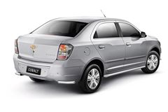 Защита порогов Ø38мм (НПС) CHEVROLET Cobalt 2019-