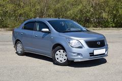 Защита порогов Ø38мм (НПС) CHEVROLET Cobalt 2019-