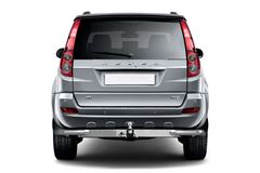 Защита заднего бампера угловая Ø63мм (НПС) HAVAL H5 2020-