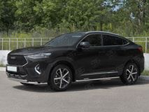 Защита переднего бампера d63 секции-d42 дуга для Haval F7X 1.5 4WD 2019-2022 