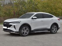 Защита переднего бампера d42 секции-d42 уголки для Haval F7X 4WD 2022-