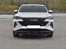 Защита переднего бампера d63 секции black для Haval F7X 4WD 2022-