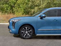 Защита переднего бампера d42 секции (кроме COMFORT) для Haval Jolion 1.5 2WD 2021- 