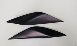 Реснички на фары для Toyota Caldina T240  2005-2007 