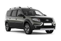 Защита переднего бампера одинарная Ø51мм (НПС) LADA Largus 2021-/ LADA Largus Сross 2021-