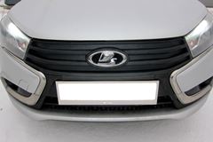 Зимняя заглушка решетки радиатора (ABS) LADA Vesta 15-/ Cross 18-/ SW 16-/ SW Cross 17-